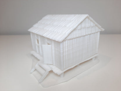Wargaming Terrain Pacific Tropical Hut A Various Scales Historical Wargaming
