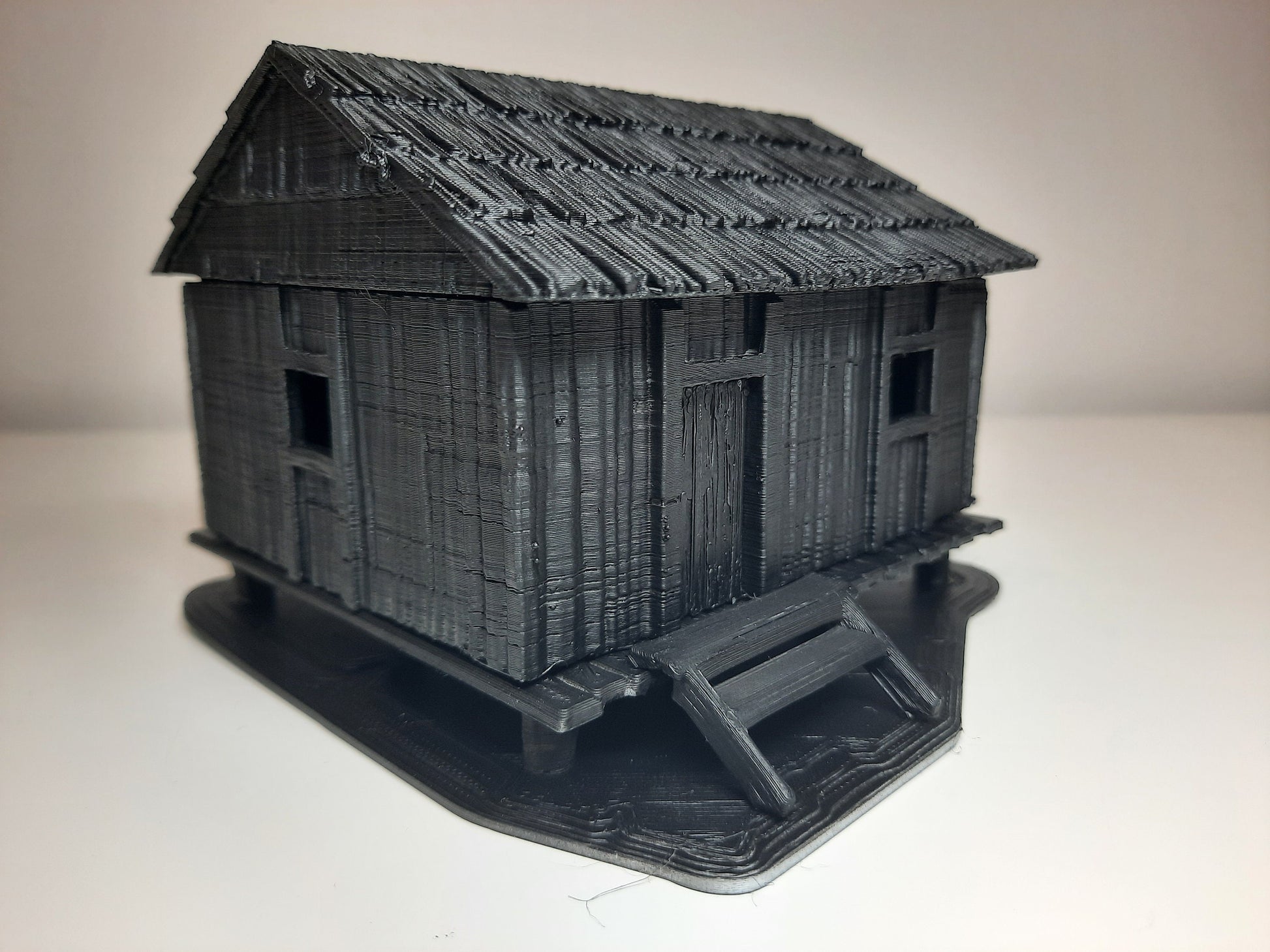 Wargaming Terrain Pacific Tropical Hut B Various Scales Historical Wargaming