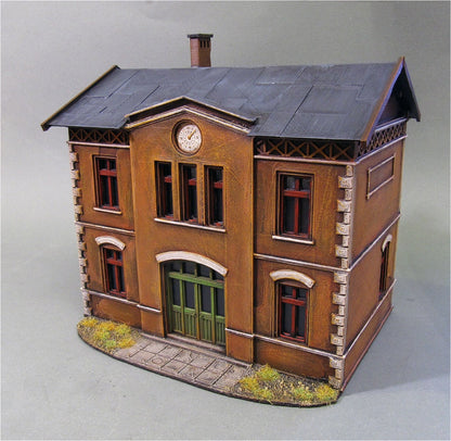 Wargaming Terrain European Train Station Various Scales Historical Wargaming