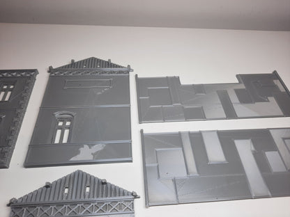 Wargaming Terrain European Train Station Various Scales Historical Wargaming