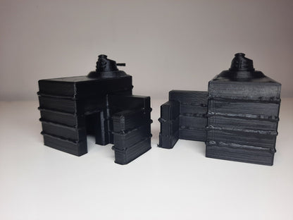 Wargaming Terrain 28mm  Chain Of Command 2 Tobruk Bunkers