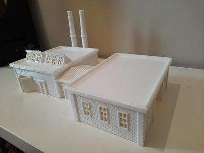 Wargaming Terrain Power Plant Various Scales Historical Wargaming