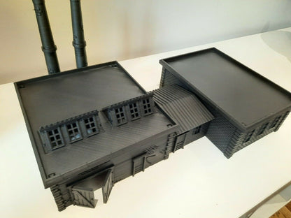 Wargaming Terrain Power Plant Various Scales Historical Wargaming