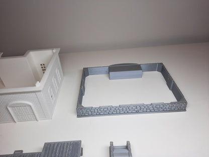 Wargaming Terrain Passenger Train Station Various Scales Historical Wargaming