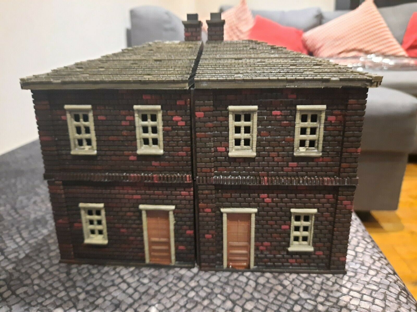 Wargaming Terrain Interlocking Terrace House (1 section) Various Scales Historical Wargaming (US tariffs are pre-paid by us)