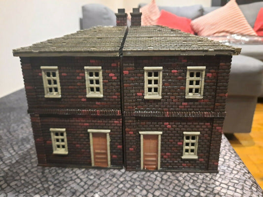 Wargaming Terrain Interlocking Terrace House (1 section) Various Scales Historical Wargaming (US tariffs are pre-paid by us)