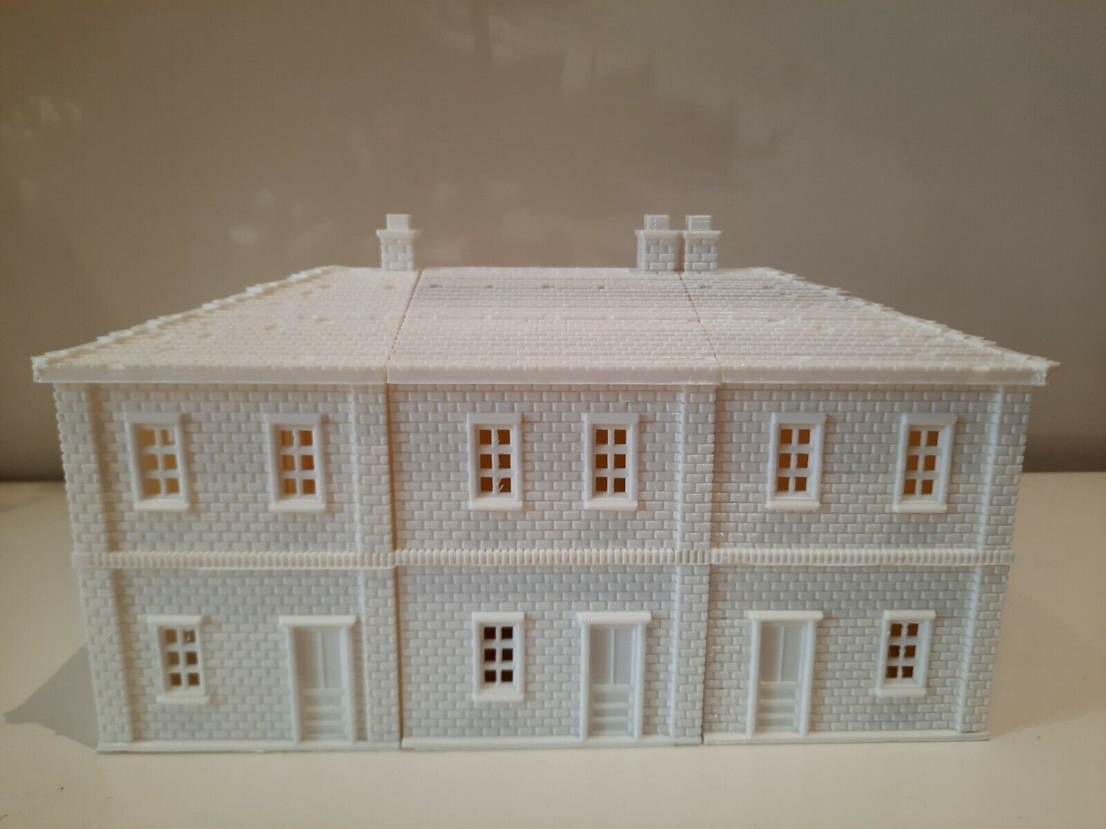 Wargaming Terrain Interlocking Terrace House (1 section) Various Scales Historical Wargaming (US tariffs are pre-paid by us)