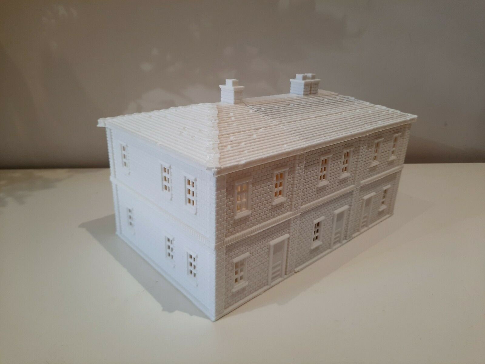 Wargaming Terrain Interlocking Terrace House (1 section) Various Scales Historical Wargaming