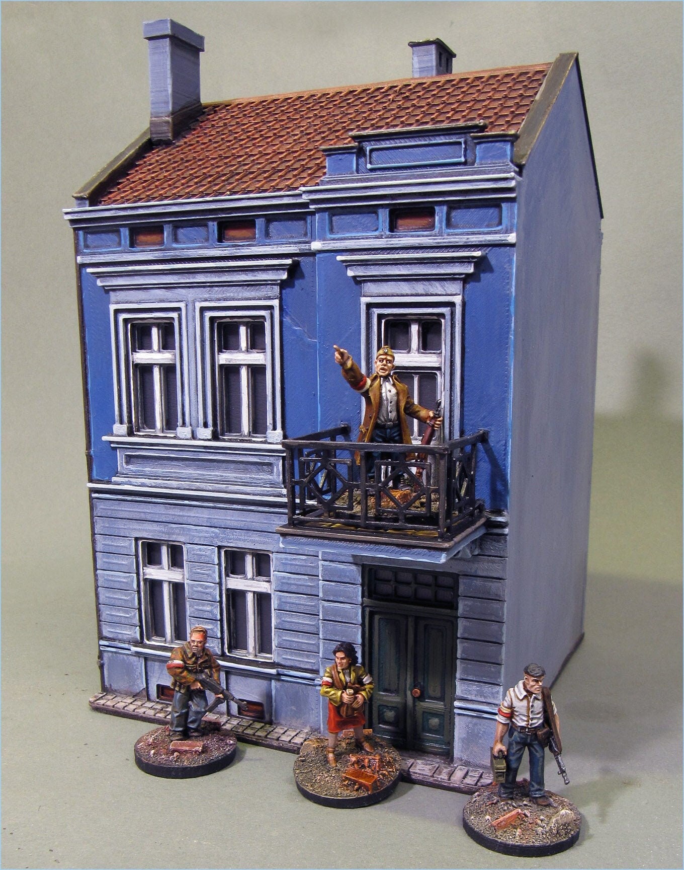 Wargaming Terrain Napoleonic European Urban House B Various Scales Historical Wargaming (US tariffs are pre-paid by us)