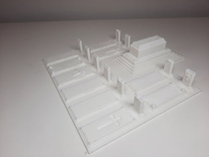 Wargaming Terrain Cemetery Various Scales Historical Wargaming
