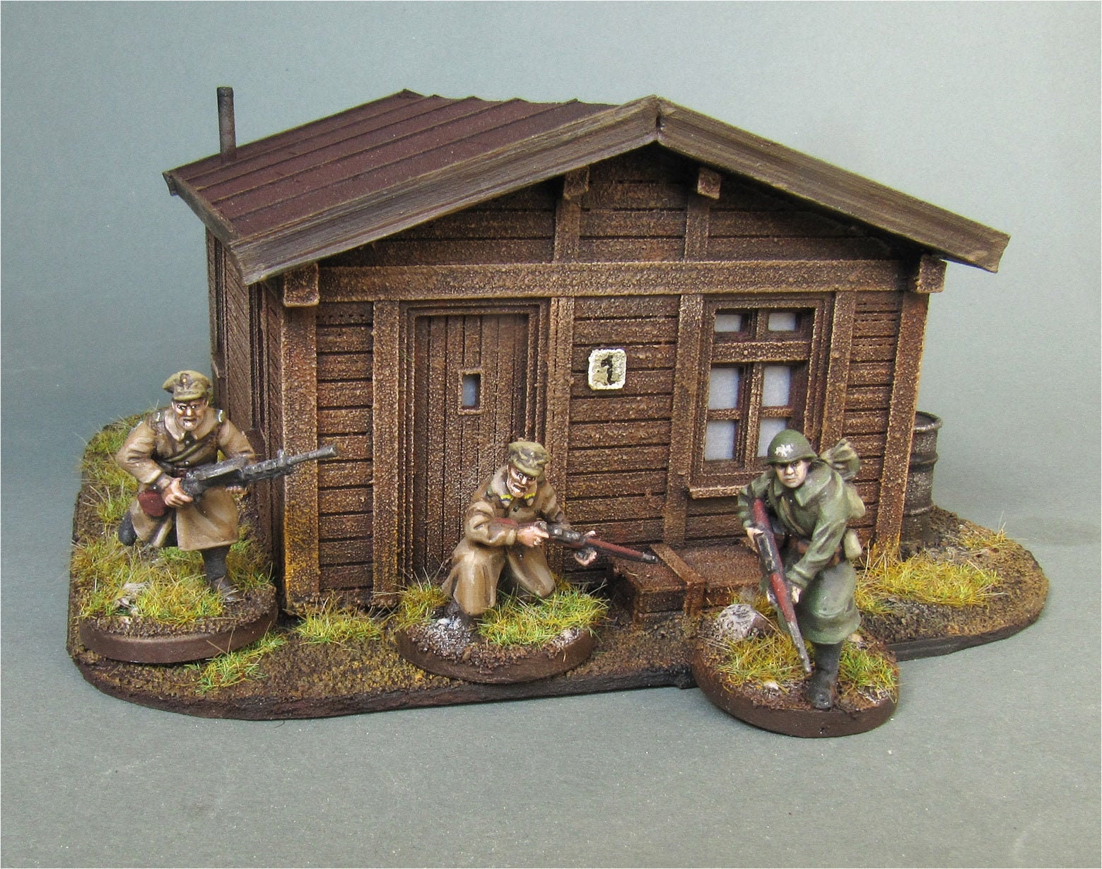 Wargaming Terrain Barrack Building Various Scales Historical Wargaming