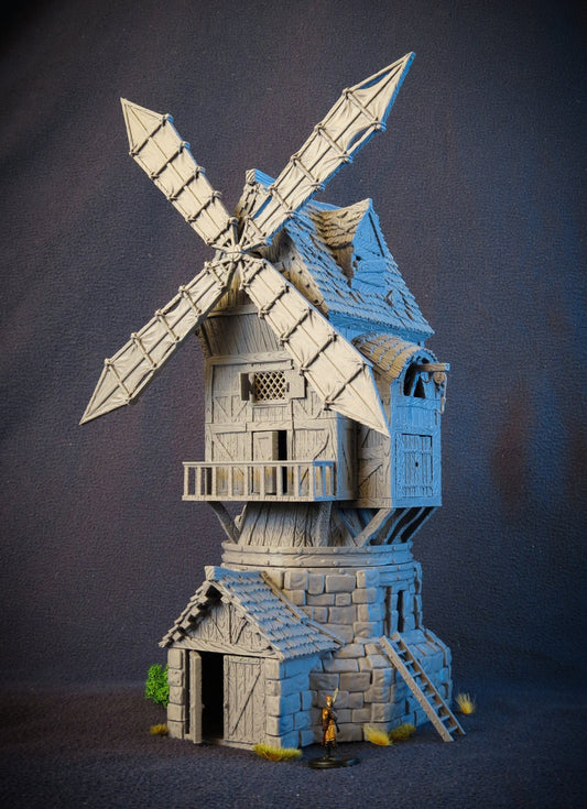Wargaming Terrain Windmill Various Scales Historical Fantasy Wargaming