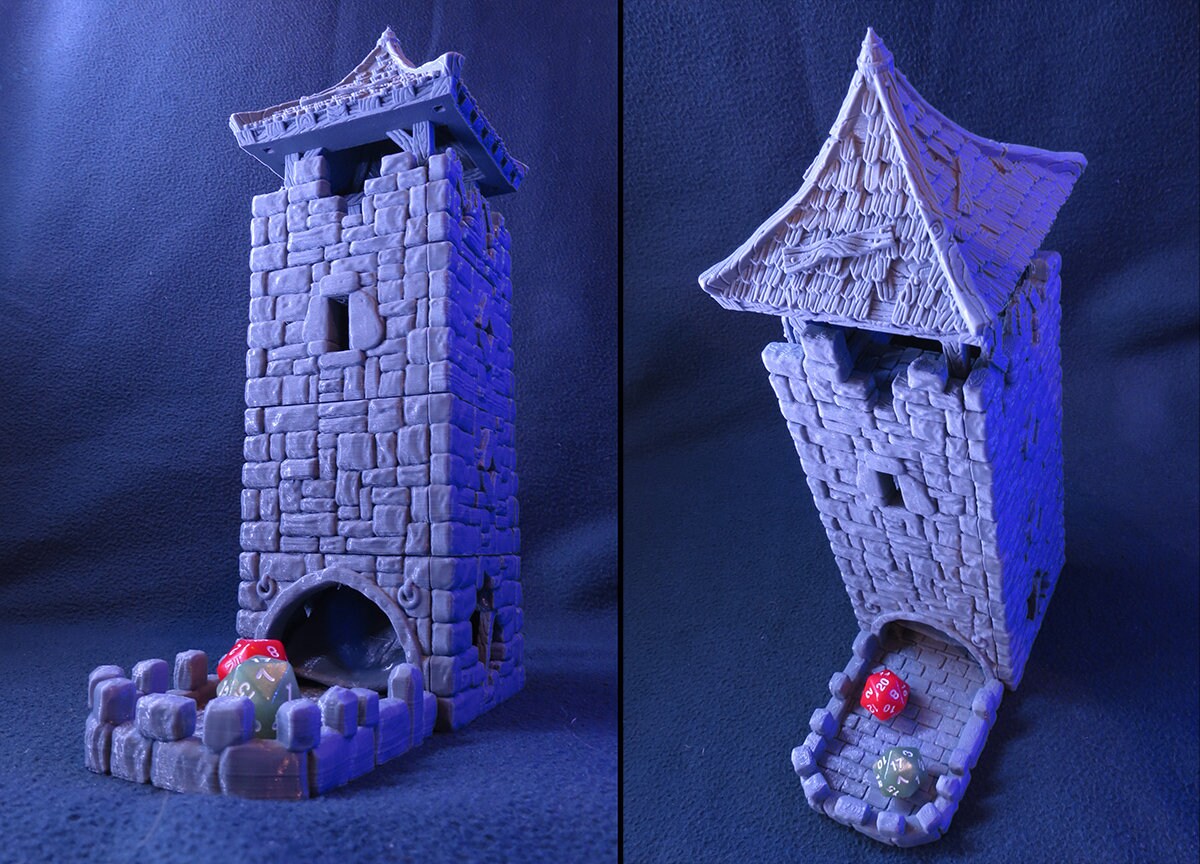 Wargaming Terrain 28mm Tower Historical Fantasy Dnd