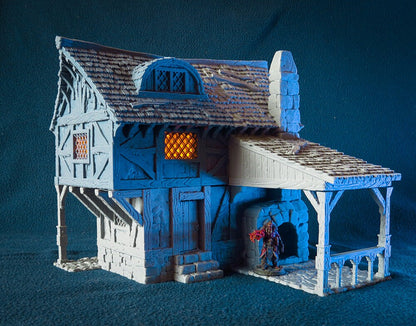 Wargaming Terrain Large Blacksmith Various Scales Historical Fantasy Wargaming