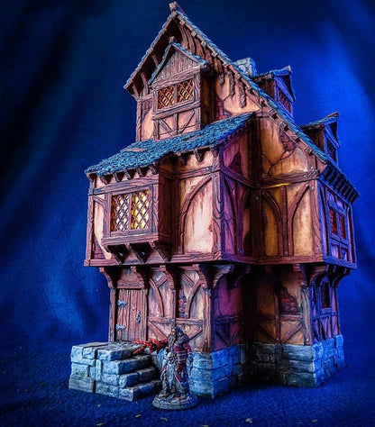 Wargaming Terrain Large House Various Scales Historical Fantasy Wargaming