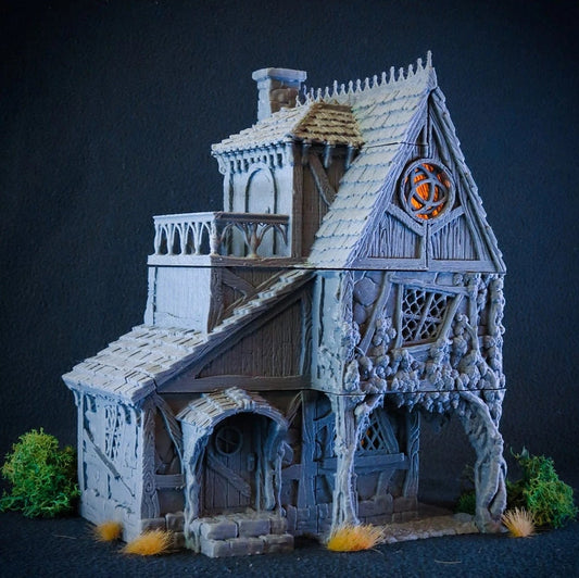 Wargaming Terrain Large House Various Scales Historical Fantasy Wargaming