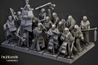 28mm Highland Miniatures Zealots Unit (15) Fantasy DnD Fantasy