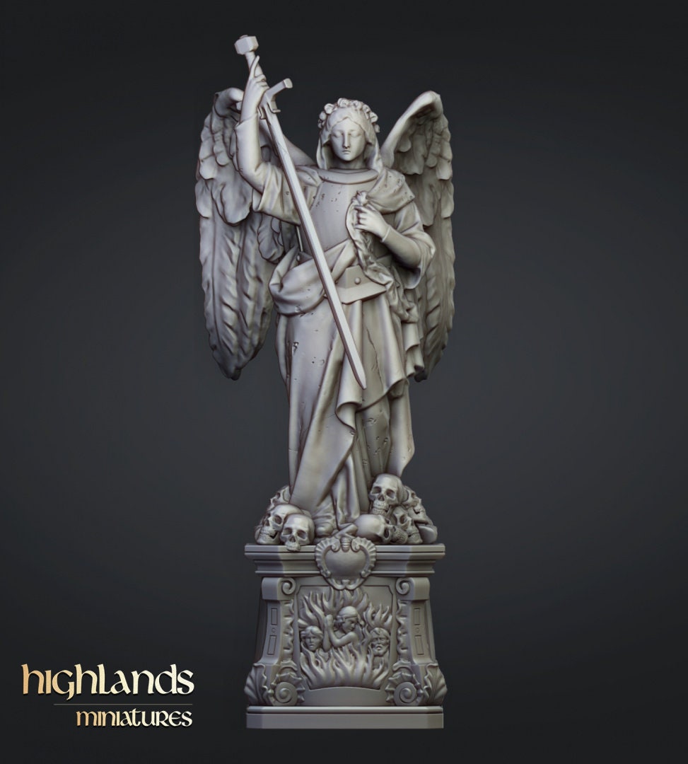 Wargaming Terrain Saint Helena Statue (18cm high in 1/56 Scale) Various Scales Historical Fantasy