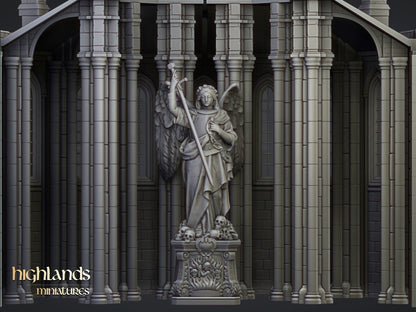 Wargaming Terrain Saint Helena Statue (18cm high in 1/56 Scale) Various Scales Historical Fantasy