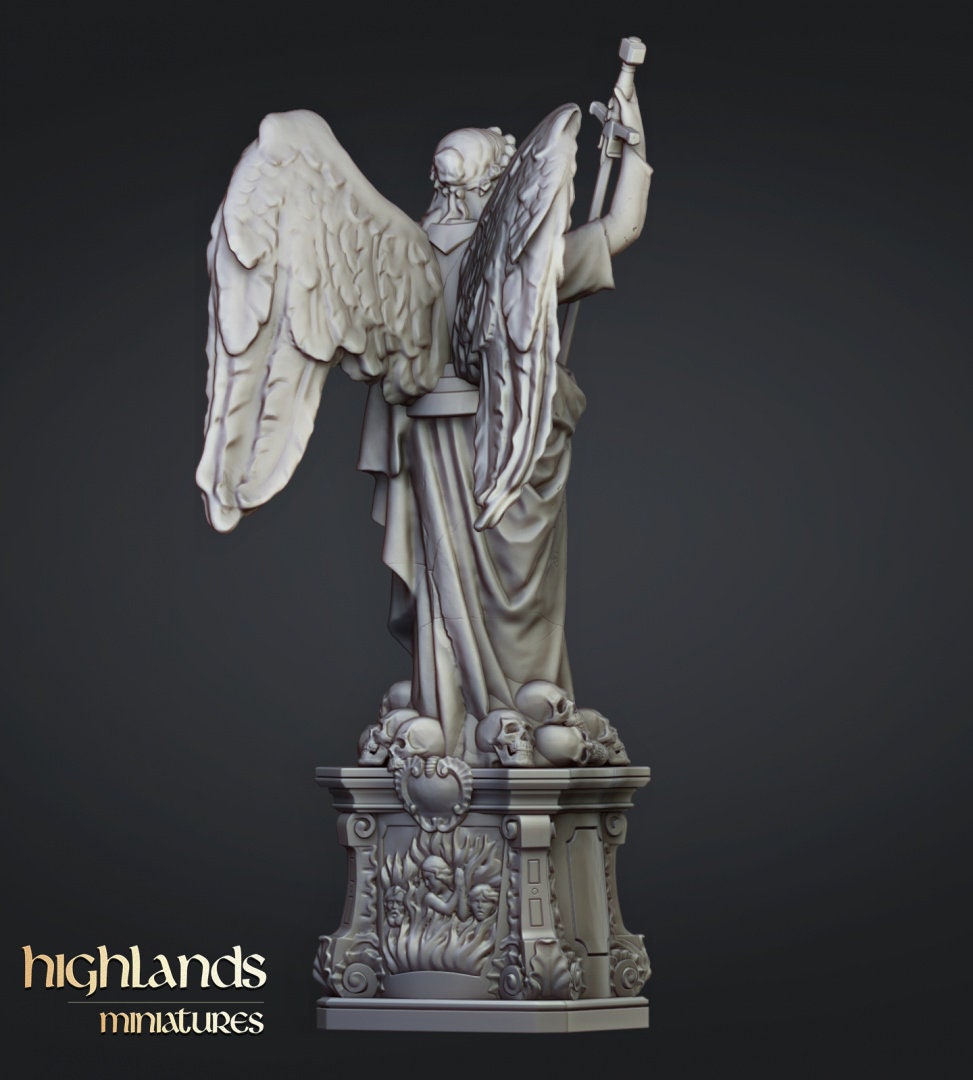 Wargaming Terrain Saint Helena Statue (18cm high in 1/56 Scale) Various Scales Historical Fantasy