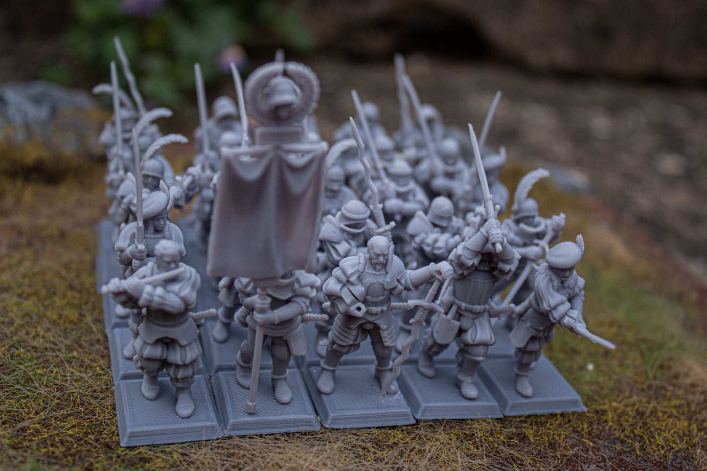 28mm Highland Miniatures Landsknechts Unit (20) Fantasy