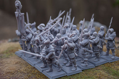 28mm Highland Miniatures Landsknechts Unit (20) Fantasy