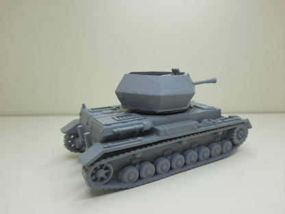 WWII German Ostwind Self-Propelled AA Gun Various Scales Historical Wargaming