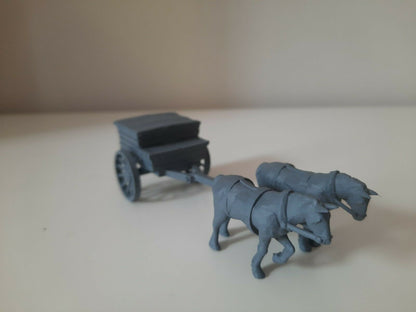 WWII Horse Drawn Limber Various Scales Historical Wargaming