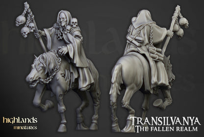 28mm Highland Miniatures Transilvanya Necromancers (2) Fantasy