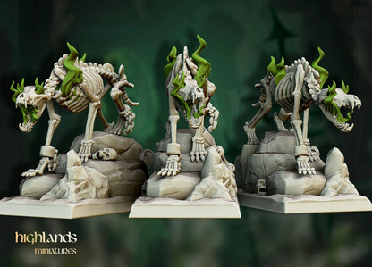 28mm Highland Miniatures Transilvanya Direwolves Unit(10) Fantasy