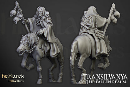 28mm Highland Miniatures Transilvanya Necromancers (2) Fantasy
