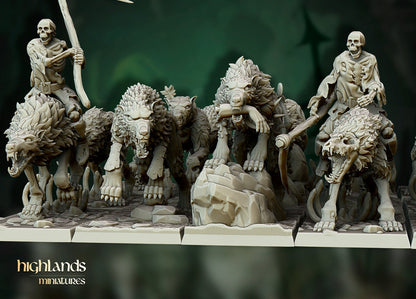 28mm Highland Miniatures Transilvanya Direwolves Unit(10) Fantasy