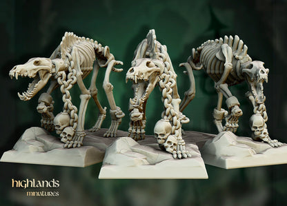 28mm Highland Miniatures Transilvanya Direwolves Unit(10) Fantasy