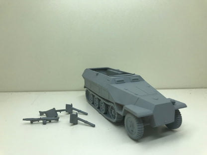 WWII German Sd.Kfz 251/16 Flammpanzerwagen Various Scales Historical Wargaming (US tariffs are pre-paid by us)