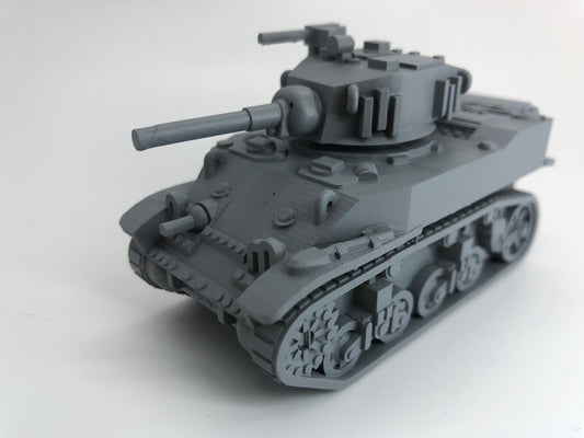 WWII US M5A1 Stuart Tank Various Scales Historical Wargaming
