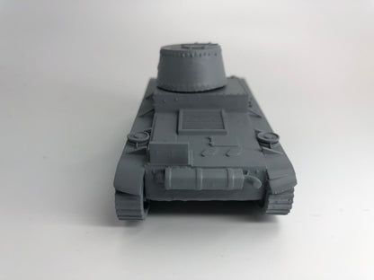 WWII British Vickers Mk E Tank Various Scales Historical Wargaming