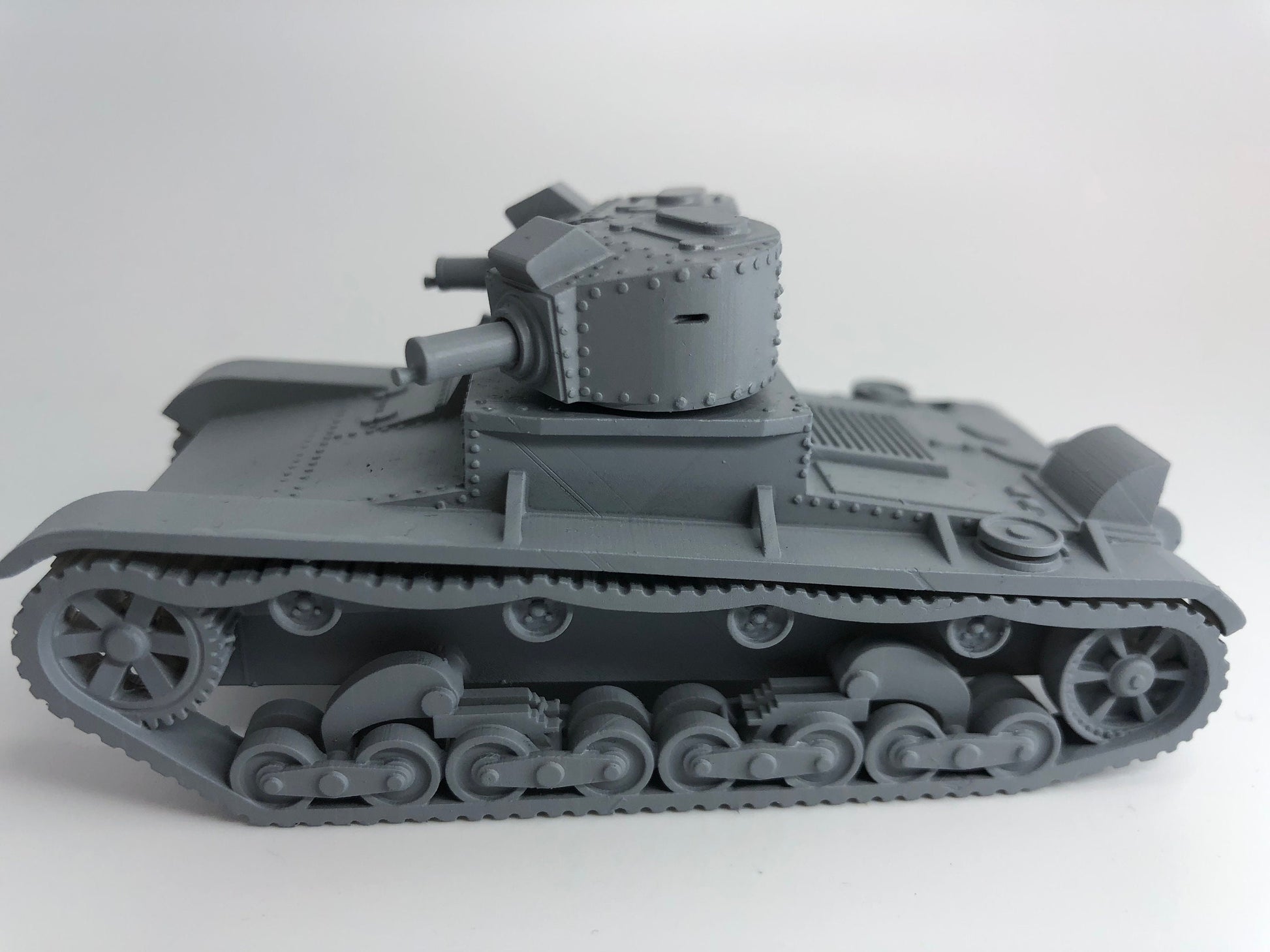 WWII British Vickers Mk E Twin Turrets Tank Various Scales Historical Wargaming