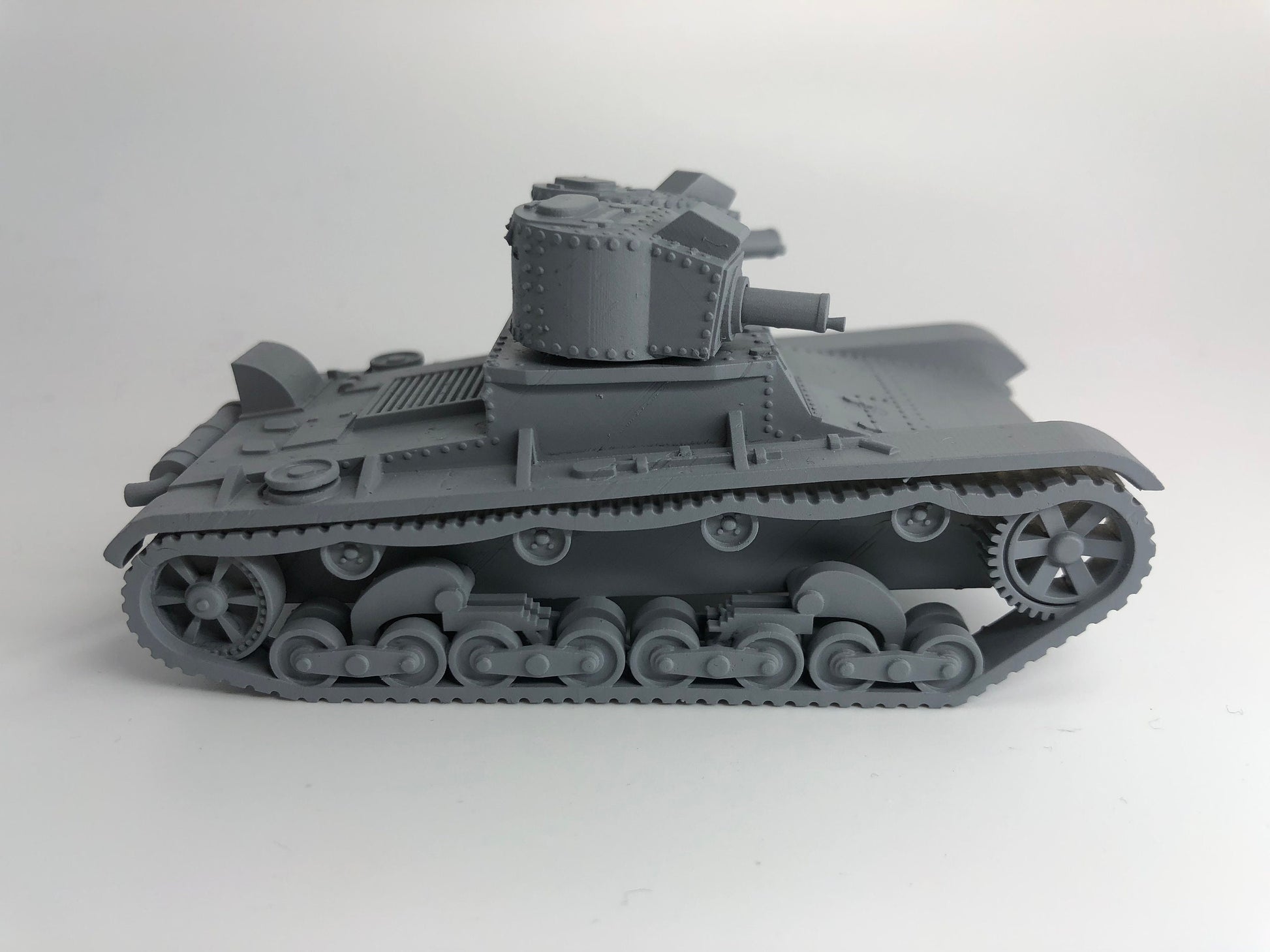 WWII British Vickers Mk E Twin Turrets Tank Various Scales Historical Wargaming