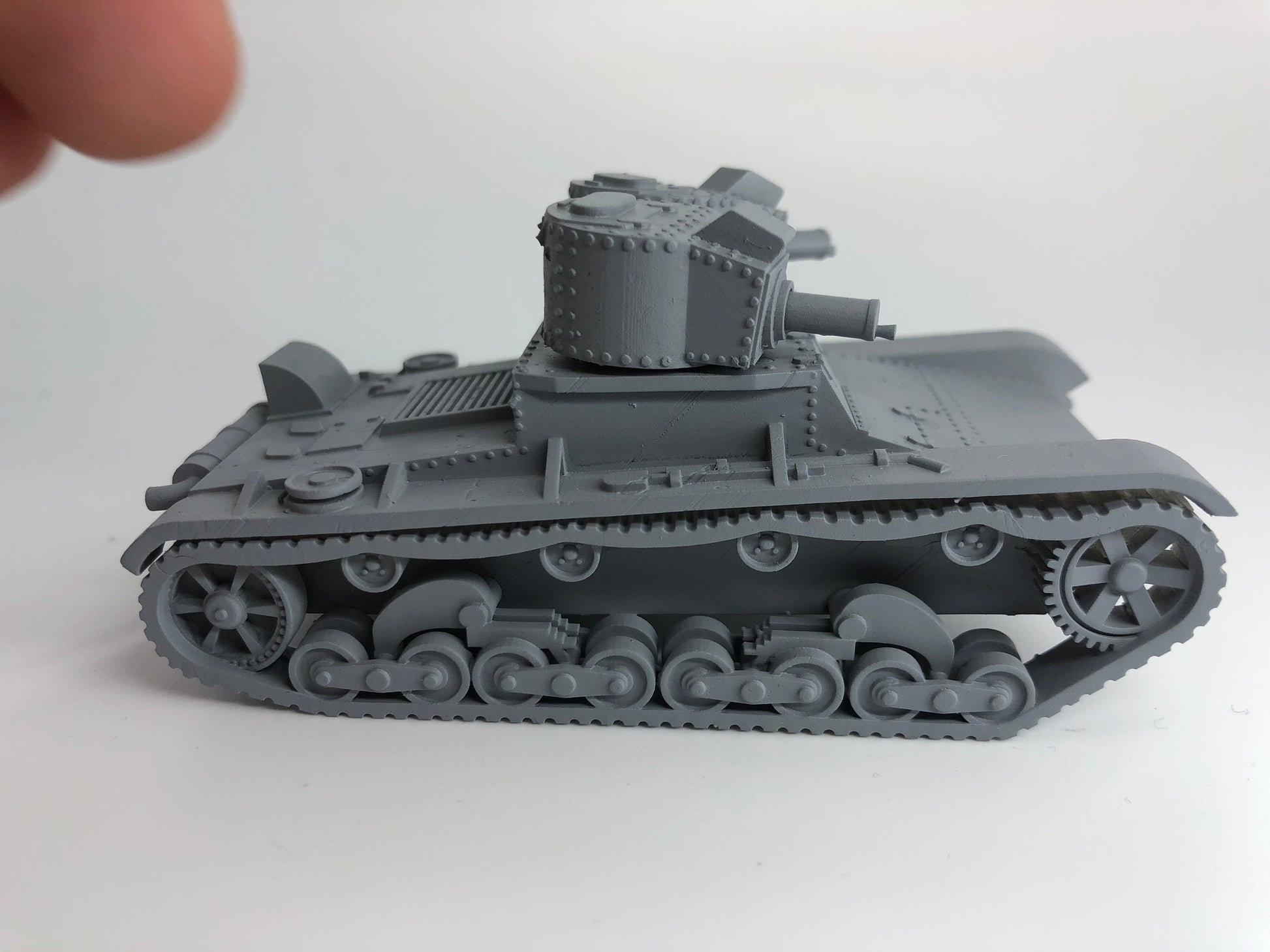 WWII British Vickers Mk E Twin Turrets Tank Various Scales Historical Wargaming