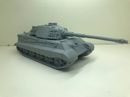WWII German Tiger II Tank Various Scales Historical Wargaming (US tariffs are pre-paid by us)