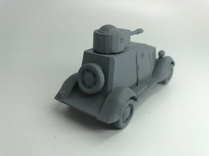 WWII Soviet BA-20 Armoured Car Various Scales Historical Wargaming
