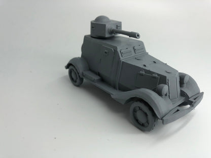 WWII Soviet BA-20 Armoured Car Various Scales Historical Wargaming (US tariffs are pre-paid by us)