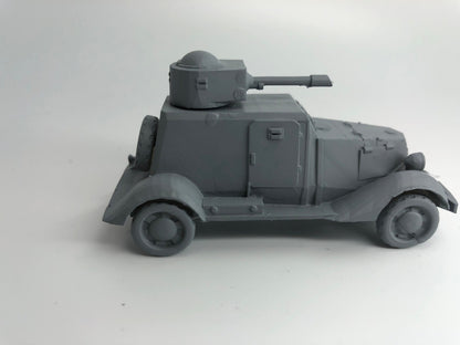 WWII Soviet BA-20 Armoured Car Various Scales Historical Wargaming (US tariffs are pre-paid by us)