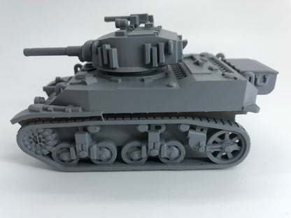 WWII US M5A1 Stuart Tank Various Scales Historical Wargaming