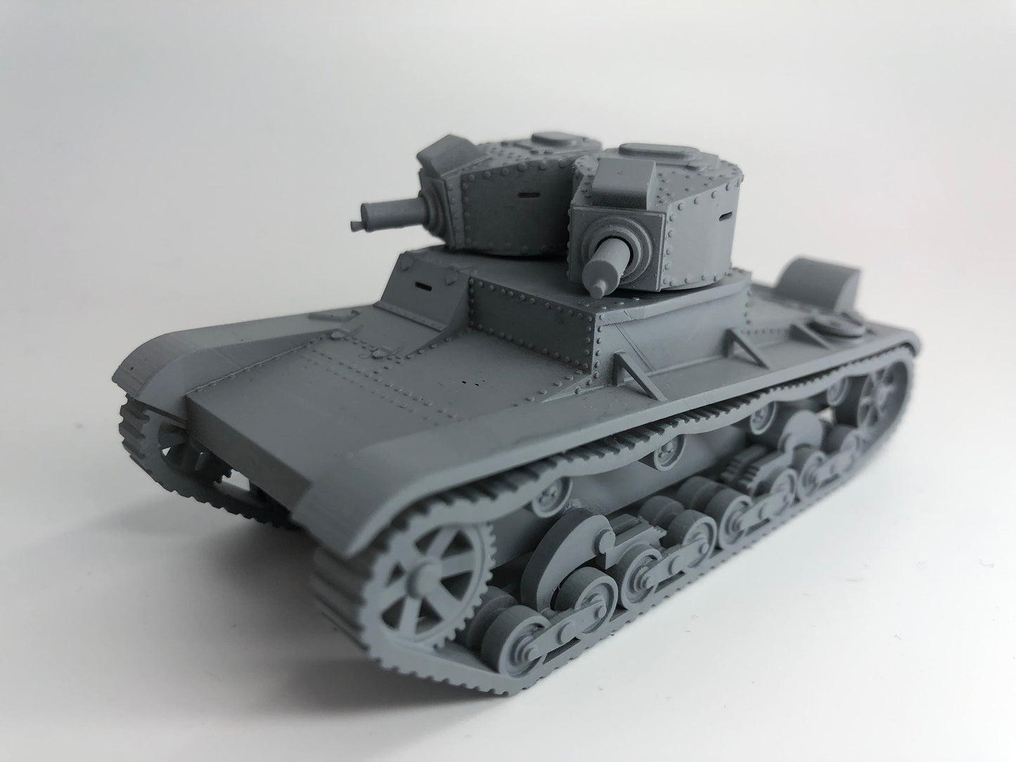 WWII British Vickers Mk E Twin Turrets Tank Various Scales Historical Wargaming