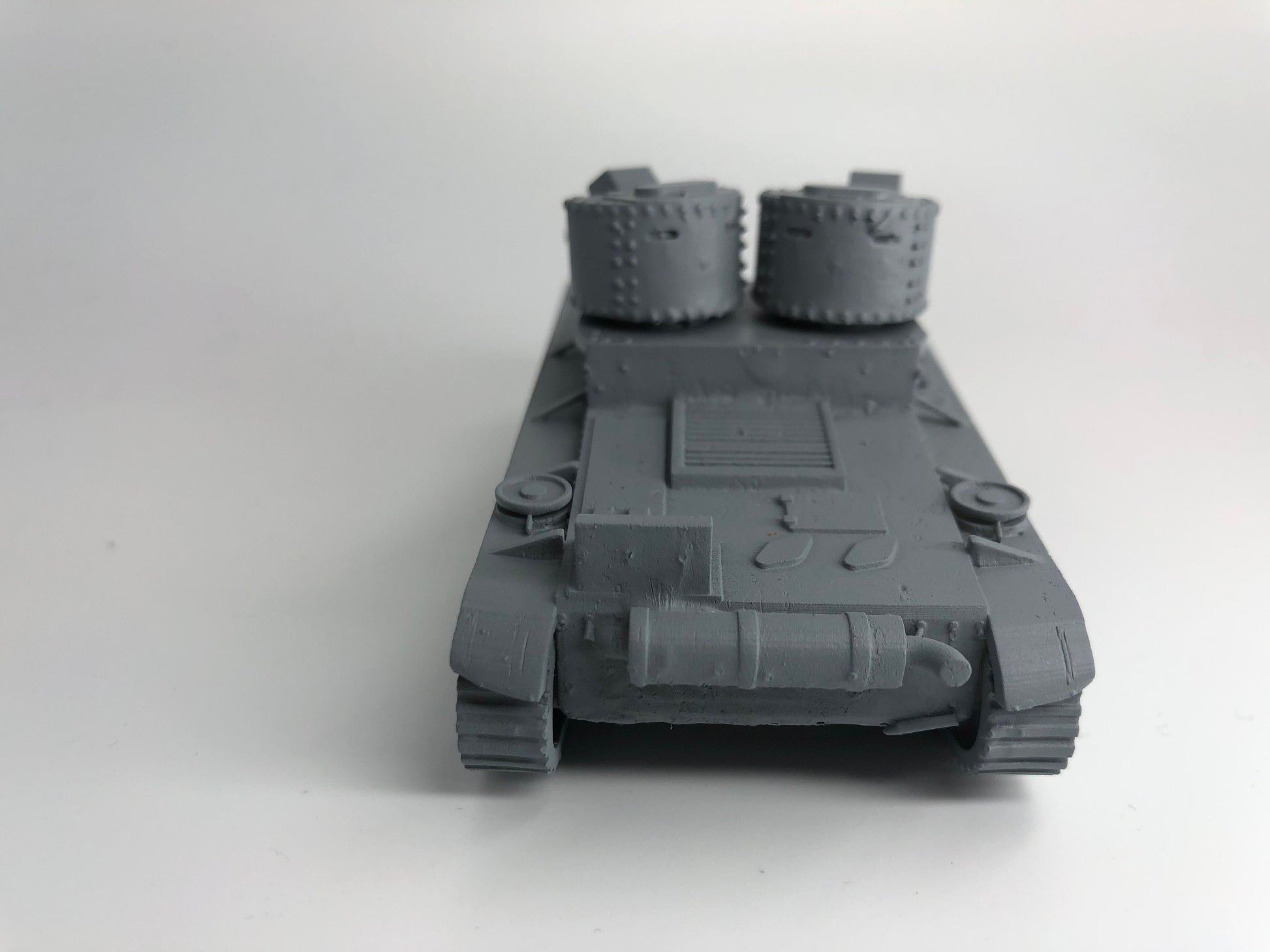 WWII British Vickers Mk E Twin Turrets Tank Various Scales Historical Wargaming