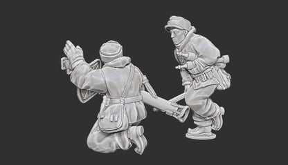 WWII Finnish Panzerschreck Team (2 models) Various Scales Historical Wargaming