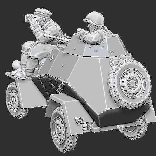 WWII Polish People's Army B64 with Crew Various Scales Historical Wargaming