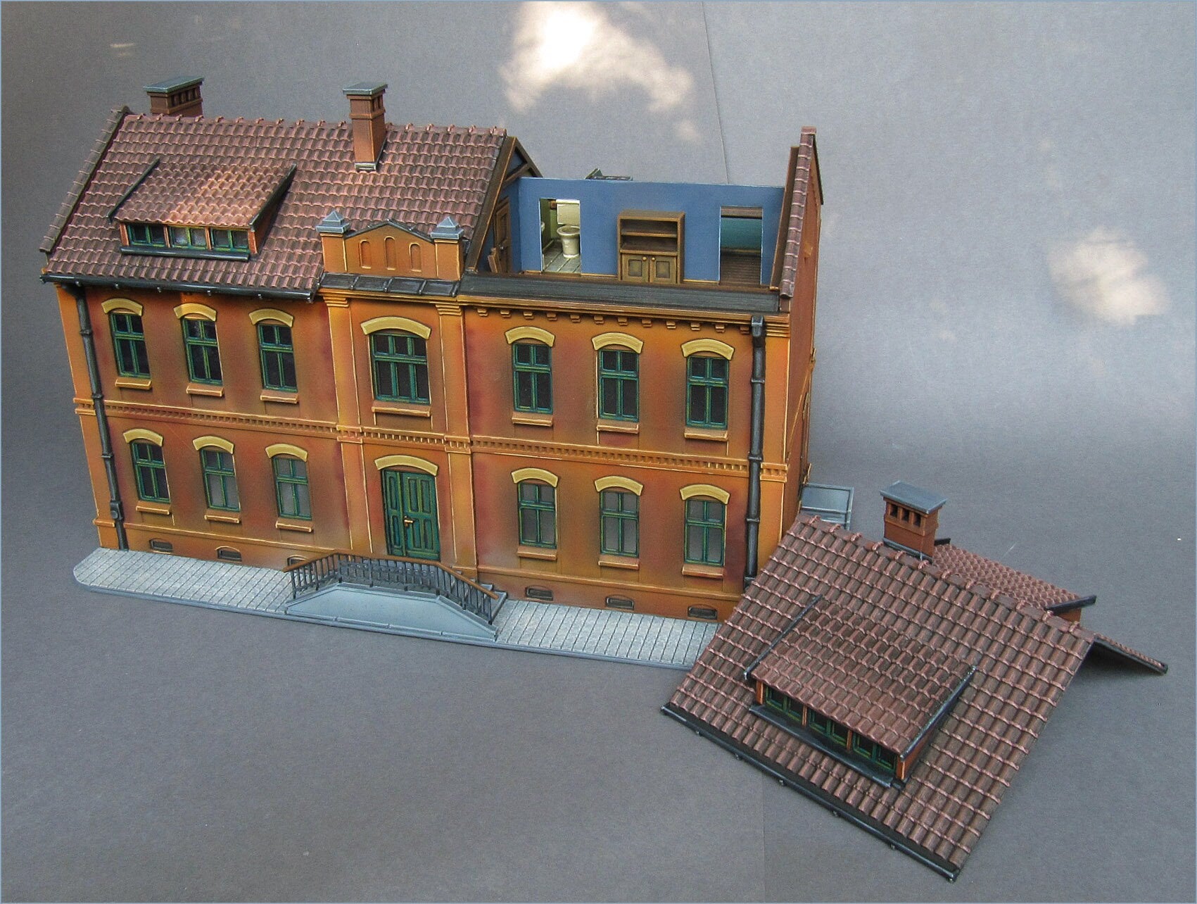Wargaming Terrain Corner Urban House G Various Scales Historical Wargaming