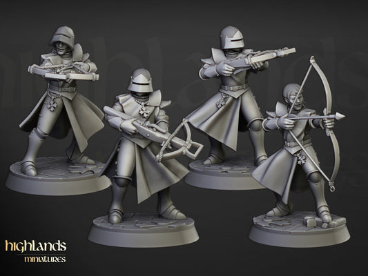 28mm Highland Miniatures Crimsons of St Helena (10) Fantasy DnD suitable for WFB
